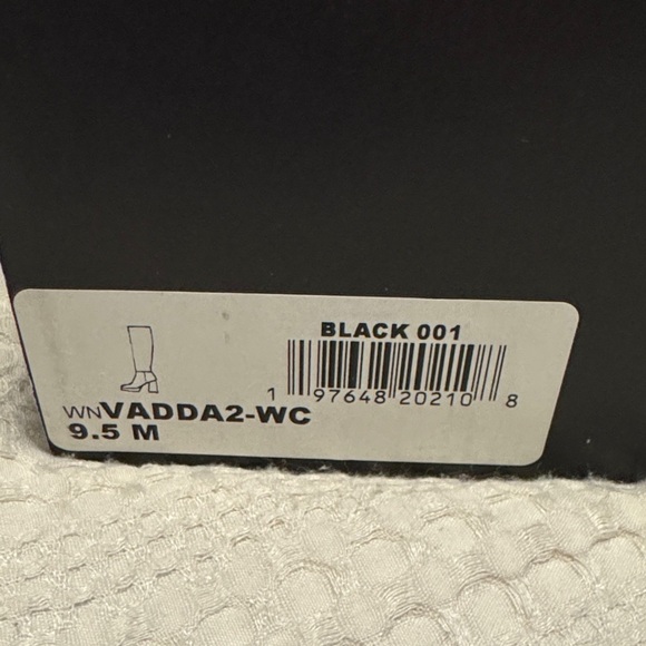 🆕 Nine West Knee High Suede Black Boots. 9.5 M-WC. Brand New w Box!!💥 - Picture 2 of 7